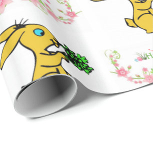 Papper för omslagning av påsk presentpapper