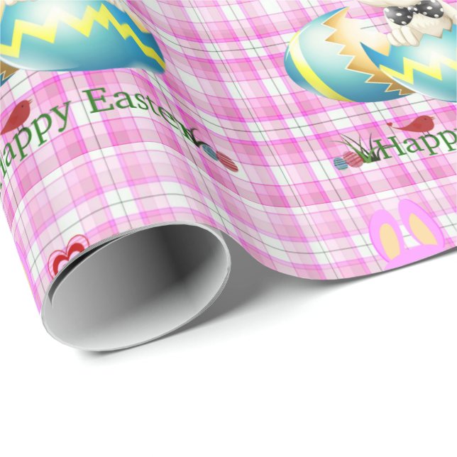 Papper för omslagning av påsk presentpapper (Rullad Hörn)