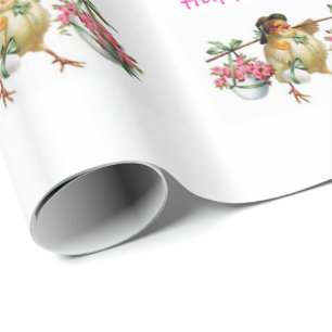Papper för omslagning av påsk presentpapper