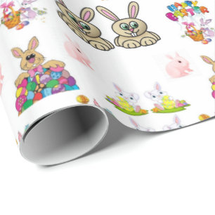 Papper för omslagning av påsk presentpapper