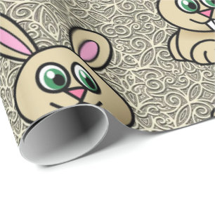 Papper för omslagning av påsk presentpapper