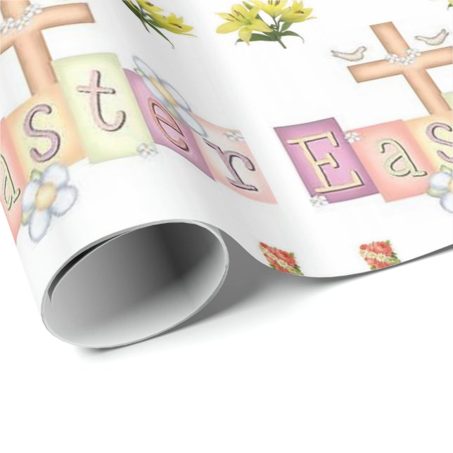 Papper för omslagning av påsk presentpapper (Rullad Hörn)
