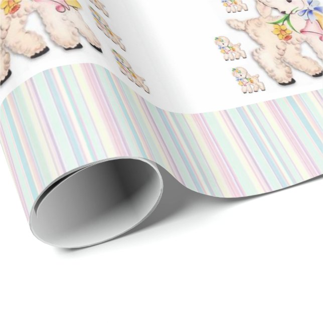 Papper för omslagning av påsk presentpapper (Rullad Hörn)