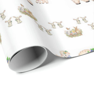 Papper för omslagning av påsk presentpapper
