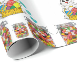 Papper för omslagning av påsk presentpapper