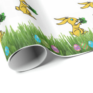 Papper för omslagning av påsk presentpapper