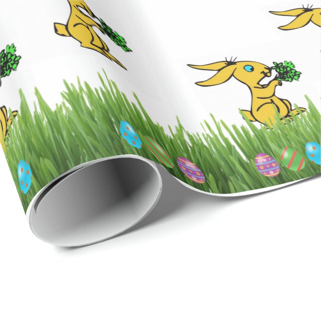 Papper för omslagning av påsk presentpapper (Rullad Hörn)