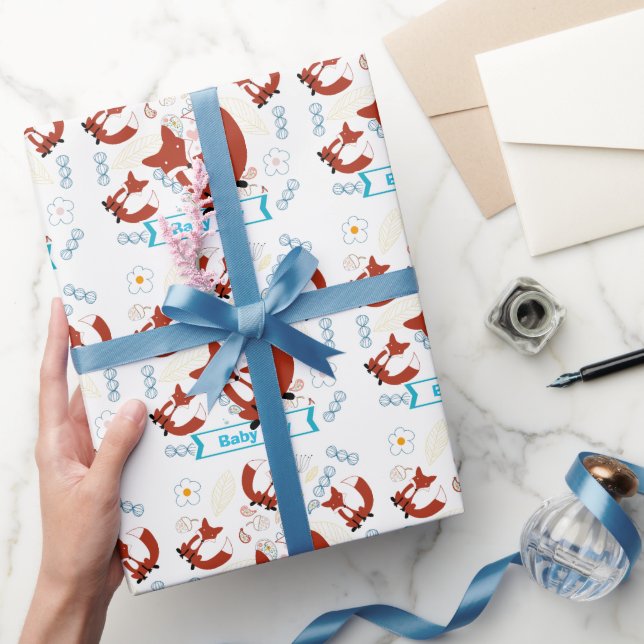 Papper för omslagning av personlig Pojke Presentpapper (Gåvor)