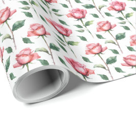 Papper för omslagning av ro presentpapper