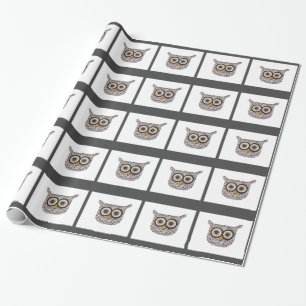 Papper för omslagning av Uggla Presentpapper
