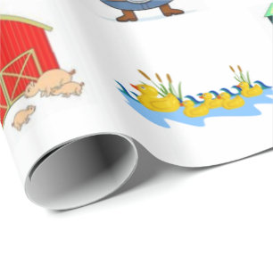 Papper för omslagning av vår presentpapper