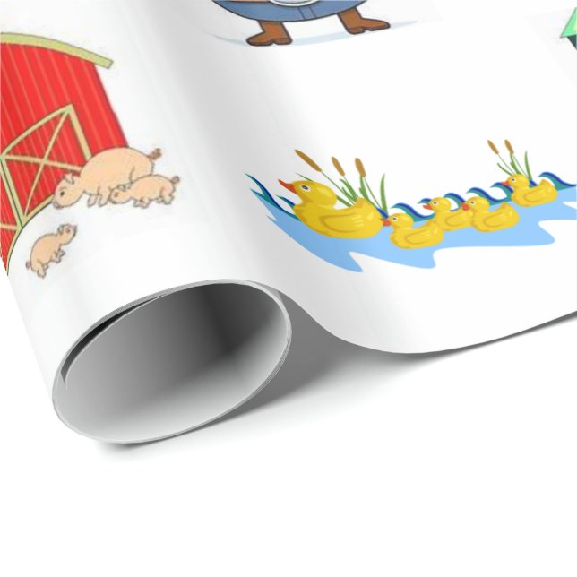 Papper för omslagning av vår presentpapper (Rullad Hörn)