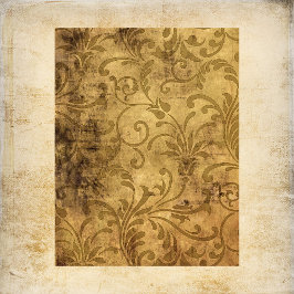 Papper för övergiven Mansion-skrapbok