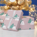 Papper för påfyllning av  bakverk presentpapper<br><div class="desc">Personlig Papper med dekorerade bakade okies vid jul</div>