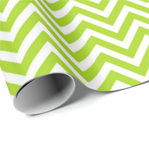 Papper för påfyllning av Lime Green och White Ch Presentpapper
