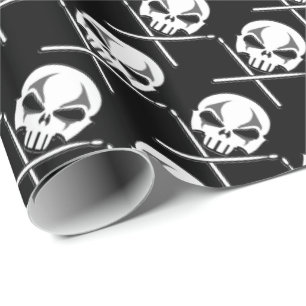 Papper för Pappra Sten Drummer Gift med tungt Meta Presentpapper