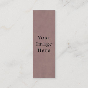 Papper för Parchment för vintagero dammigt rosa Mini Visitkort