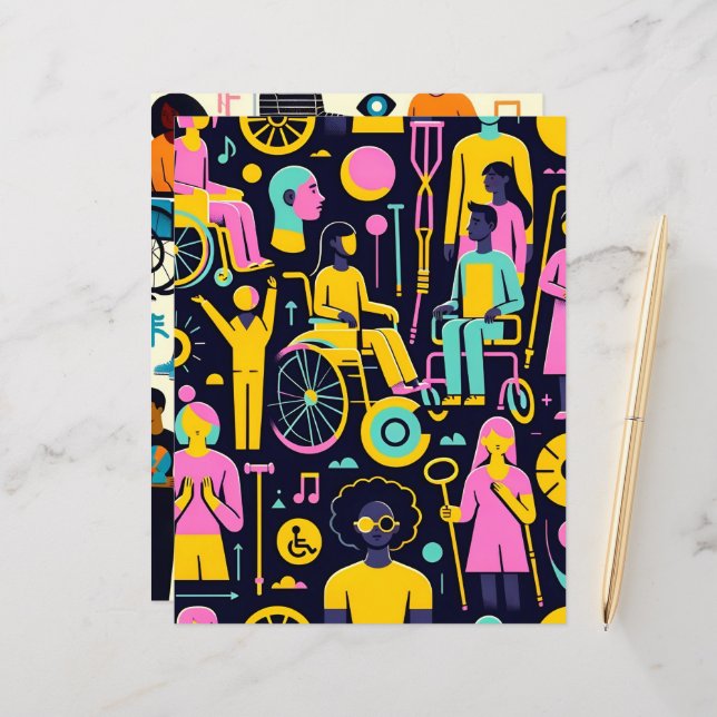 Papper för personer med funktionsnedsättning (Fram/Back In Situ)