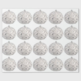 Papper för prydnadsbyte under jul presentpapper