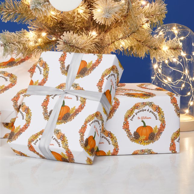 Papper för radbrytning av hönskörning av Thanksgiv Presentpapper (Helgdagar)
