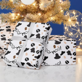 Papper för radbrytning av månkodsutskrift presentpapper