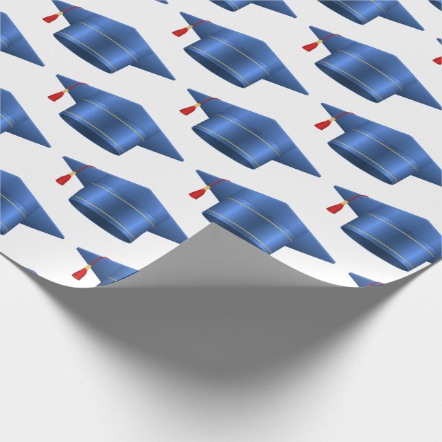 Papper för radbrytning av studentmössa presentpapper (Hörn)