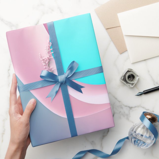 Papper för radbyte av abstrakt presentpapper (Gifting)