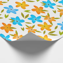 papper för radbyte av blommigt