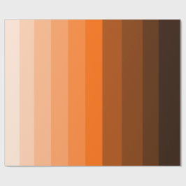 Papper för radbyte av Orange Presentpapper