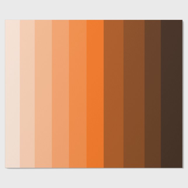 Papper för radbyte av Orange Presentpapper (Platt)