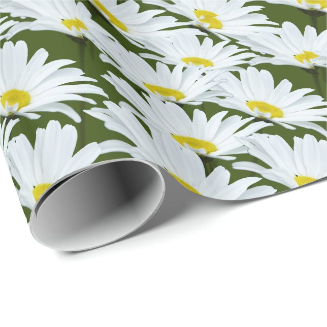 Papper för radbyte för Papper Daisy - Daisy  Presentpapper (Rullad Hörn)