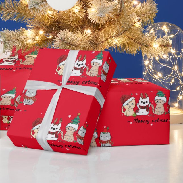 Papper för rensning av jultomten presentpapper (Helgdagar)