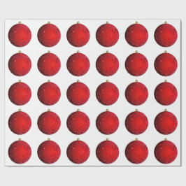 Papper för rödorange radbrytning presentpapper