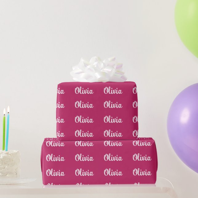 Papper för Rosa av personlig Presentpapper (Festgåvor)