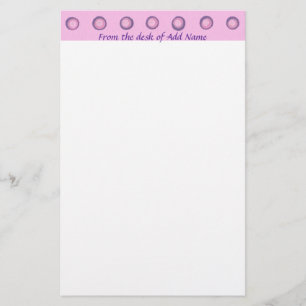 Papper för Rosa och Lila Polka dots