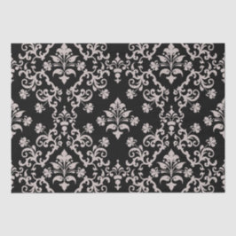 Papper för Rosa och svart radbrytning för vintage