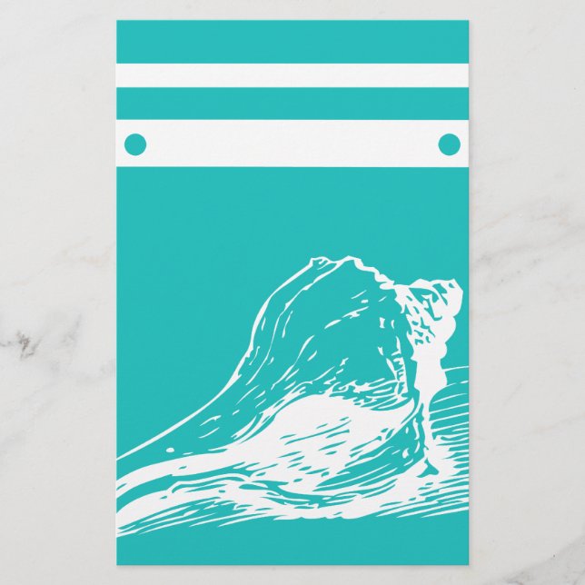 Papper för Seashell-skrapbok (Framsida)