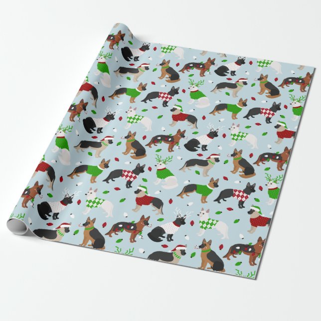 Papper för Shepherd Wrapping Presentpapper (Utrullad)