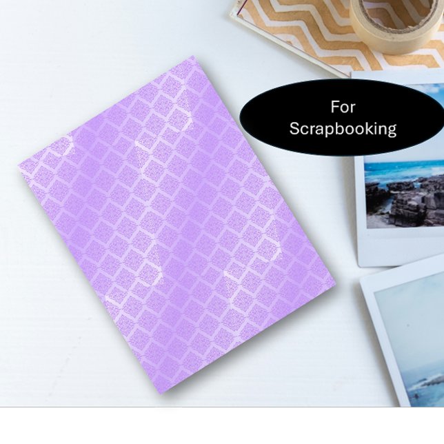 Papper för Shiny Lila Foil Lattice Craft (Skapare uppladdad)