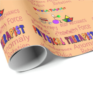 Papper för sjal för läkarundersökningterapeutg presentpapper