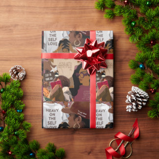 Papper för självuppackning av Kärlek Presentpapper