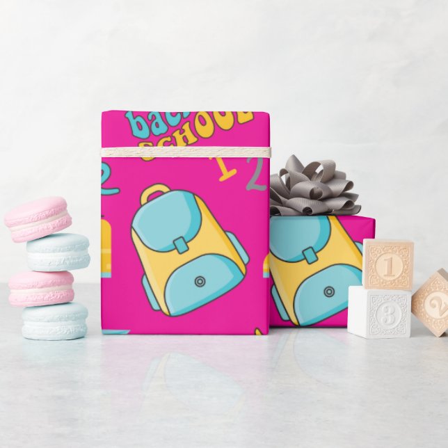 Papper för sjöfri påfyllning av första Klass-skola Presentpapper (Baby Shower)