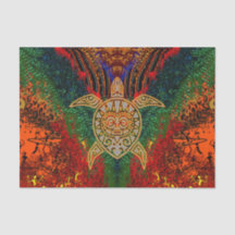 Papper för sköldpaddadyrkansilkespapper