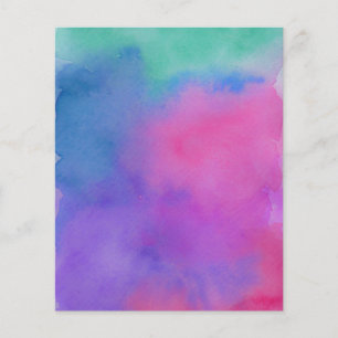 Papper  för skrotbok för färgen Watercolor Mönster