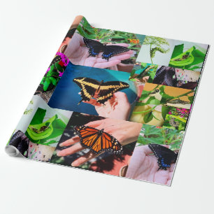 Papper för skrotning av fjäril presentpapper