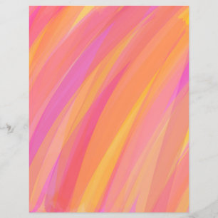 Papper för skrotning av rosa, Orange och Gult