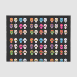 Papper för sockerskallesilkespapper