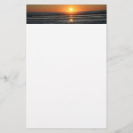Papper för solnedgångsfotostation