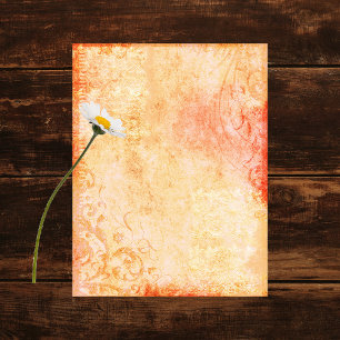 Papper för sommarskrapbok Romantik