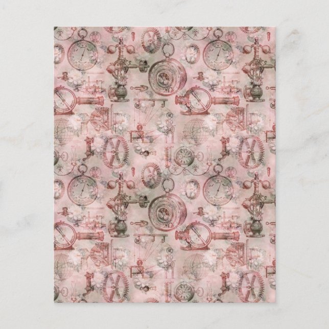 Papper för Stampunk Romantik | Vintage (Framsida)